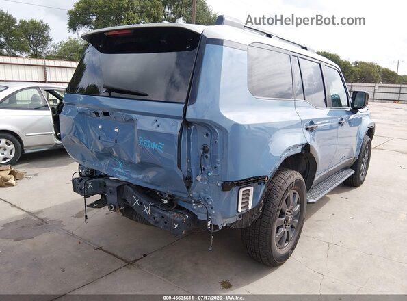 JTEABFAJ6RK005676 2024 TOYOTA LAND CRUISER Blue Задня права чверть