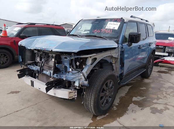 JTEABFAJ6RK005676 2024 TOYOTA LAND CRUISER Blue Передня ліва чверть