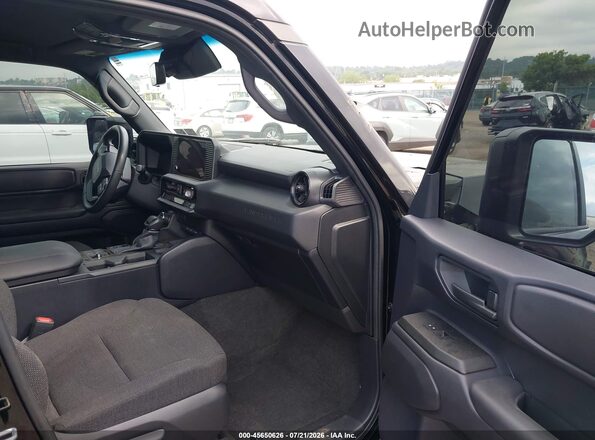 JTEABFAJ6RK006472 2024 TOYOTA LAND CRUISER Black Вид салону спереду