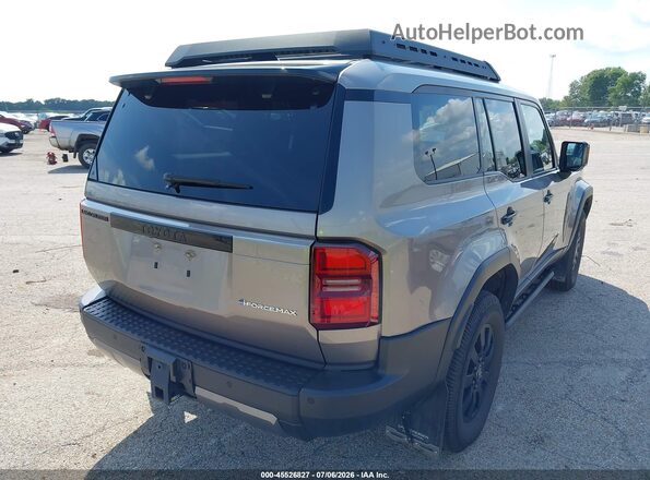 JTEABFAJ8R5000722 2024 TOYOTA LAND CRUISER Gray Задня права чверть