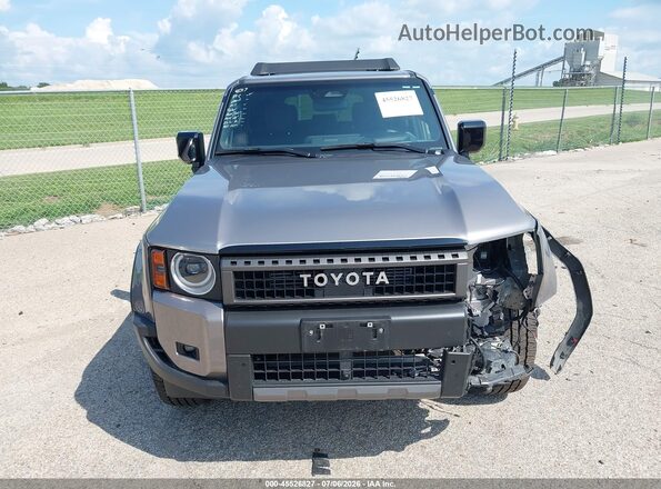 JTEABFAJ8R5000722 2024 TOYOTA LAND CRUISER Gray Вид щитка приладів