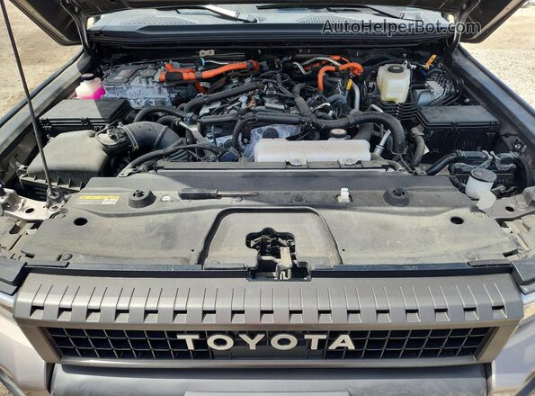 JTEABFAJXR5007834 2024 TOYOTA LAND Gray უკანა სალონის ხედი