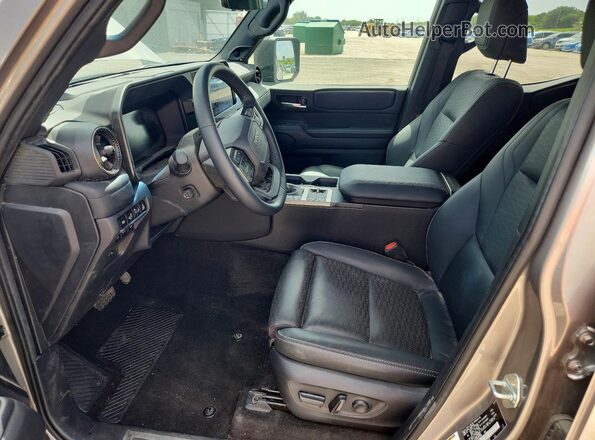 JTEABFAJXR5007834 2024 TOYOTA LAND Gray წინა სალონის ხედი