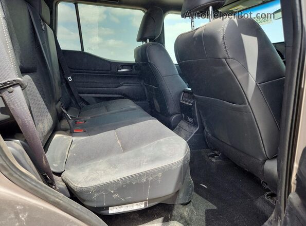 JTEABFAJXR5007834 2024 TOYOTA LAND Gray უკანა სავარძლების ხედი