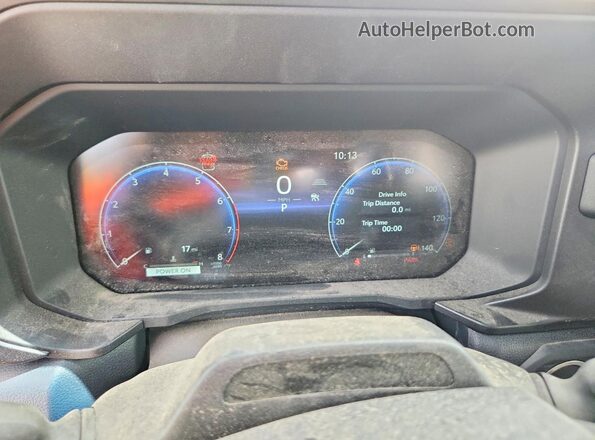 JTEABFAJXR5007834 2024 TOYOTA LAND Gray ხელსაწყოთა პანელის ხედი