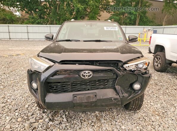 JTEBU5JR0G5325666 2016 TOYOTA 4RUNNER Черный Вид спереди