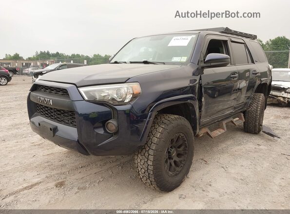 JTEBU5JR0G5336960 2016 TOYOTA 4RUNNER Dark Blue Przód lewy