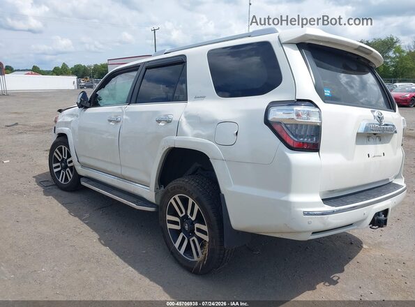 JTEBU5JR0G5357422 2016 TOYOTA 4RUNNER White უკანა მარცხენა