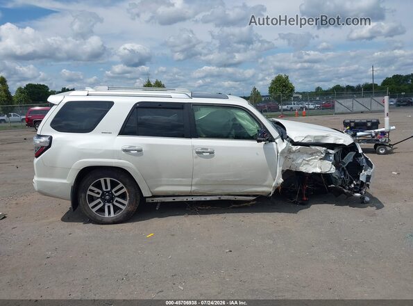 JTEBU5JR0G5357422 2016 TOYOTA 4RUNNER White უკანა სალონის ხედი
