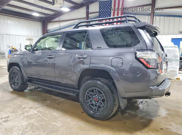 JTEBU5JR1J5485322 2018 TOYOTA 4RUNNER Gray Trasero izquierdo