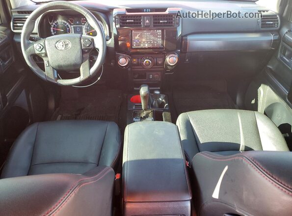 JTEBU5JR1K5638475 2019 TOYOTA 4RUNNER Red წინა პანელის ხედი