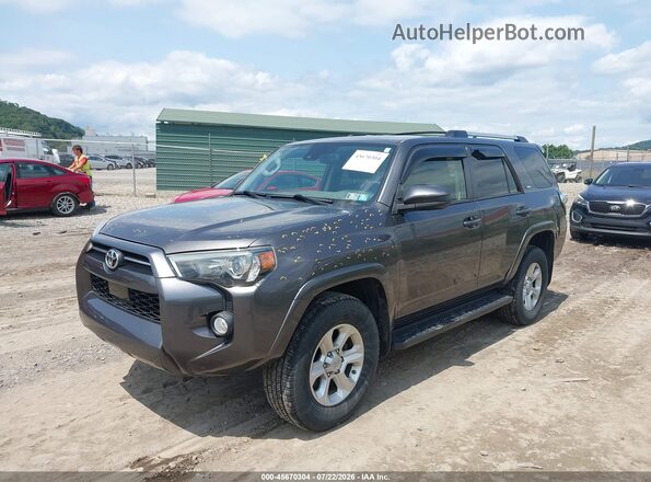 JTEBU5JR1L5772842 2020 TOYOTA 4RUNNER Gray Առջևի ձախ երեք քառորդ տեսարան