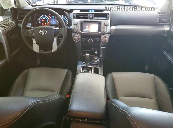 JTEBU5JR2G5297935 2016 TOYOTA 4RUNNER Blue Dashboard view