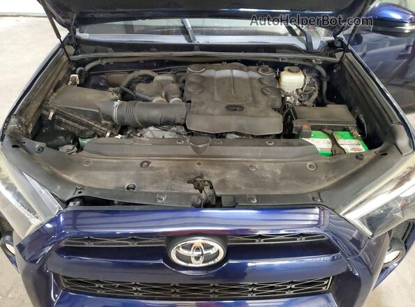 JTEBU5JR2G5297935 2016 TOYOTA 4RUNNER Blue Engine compartment view