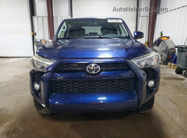 JTEBU5JR2G5297935 2016 TOYOTA 4RUNNER Blue Front view