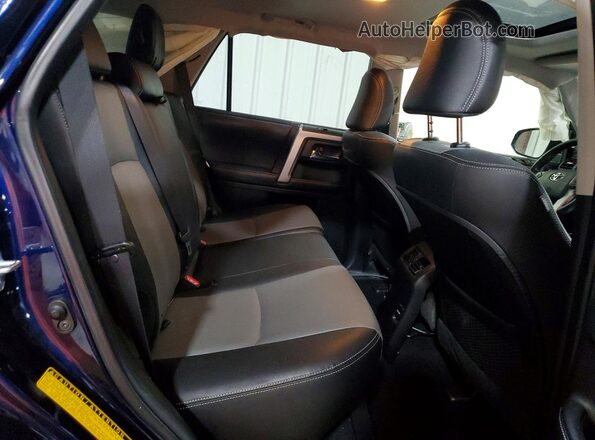 JTEBU5JR2G5297935 2016 TOYOTA 4RUNNER Blue Rear interior view