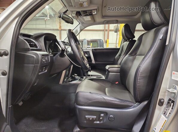JTEBU5JR2G5331601 2016 TOYOTA 4RUNNER Silver Սալոնի դիմացի տեսք