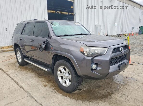 JTEBU5JR2G5357762 2016 TOYOTA 4RUNNER Charcoal წინა მარჯვენა
