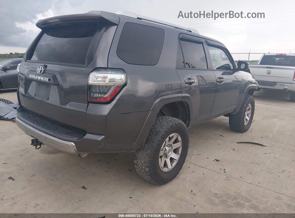 JTEBU5JR2G5365229 2016 TOYOTA 4RUNNER Gray Trasero derecho
