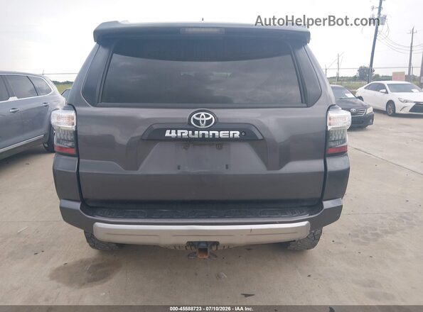 JTEBU5JR2G5365229 2016 TOYOTA 4RUNNER Gray 