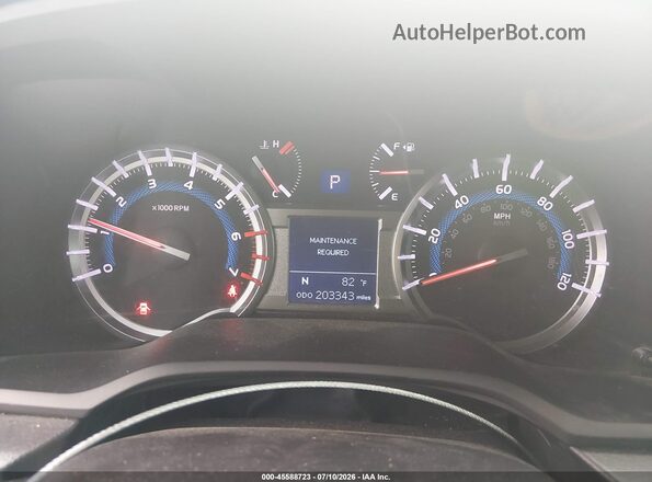 JTEBU5JR2G5365229 2016 TOYOTA 4RUNNER Gray Vista de los asientos traseros