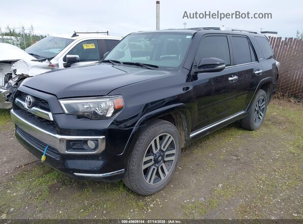 JTEBU5JR2G5372813 2016 TOYOTA 4RUNNER Black Vista tres cuartos delantera izquierda