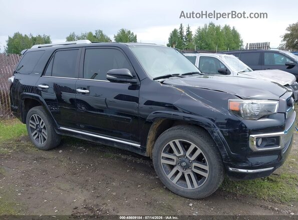 JTEBU5JR2G5372813 2016 TOYOTA 4RUNNER Black Vista interior de 360 grados