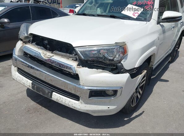 JTEBU5JR2G5376912 2016 TOYOTA 4RUNNER Белый Вид спереди
