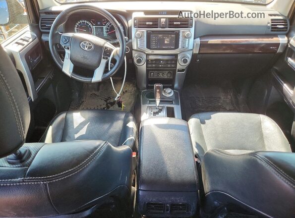 JTEBU5JR2H5472072 2017 TOYOTA 4RUNNER Blue წინა პანელის ხედი