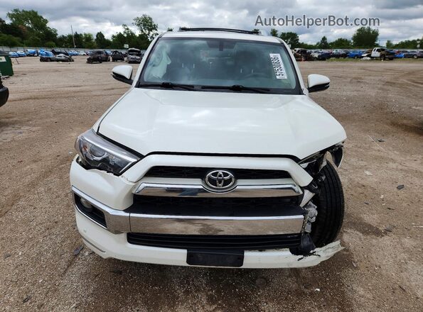 JTEBU5JR2H5481421 2017 TOYOTA 4RUNNER Белый Вид спереди