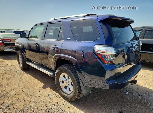JTEBU5JR2J5590547 2018 TOYOTA 4RUNNER Blue Trasero izquierdo