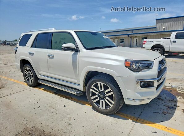 JTEBU5JR2K5654877 2019 TOYOTA 4RUNNER Белый Передняя правая четверть