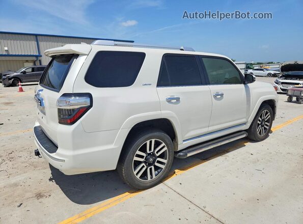 JTEBU5JR2K5654877 2019 TOYOTA 4RUNNER Белый Задняя правая четверть