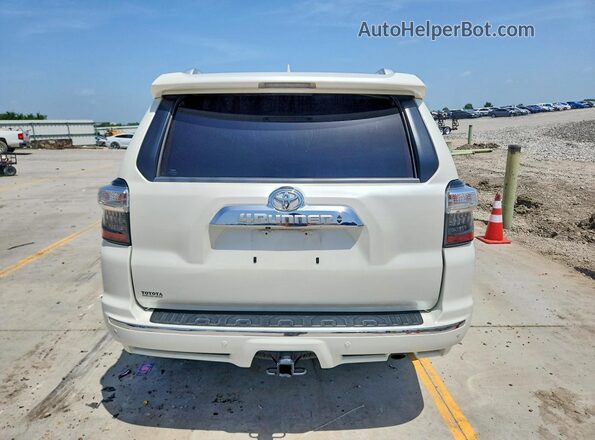 JTEBU5JR2K5654877 2019 TOYOTA 4RUNNER Белый Вид сзади
