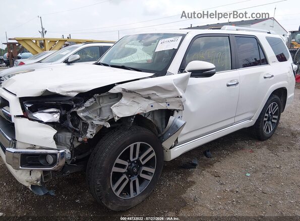 JTEBU5JR2K5703723 2019 TOYOTA 4RUNNER White Вид спереду