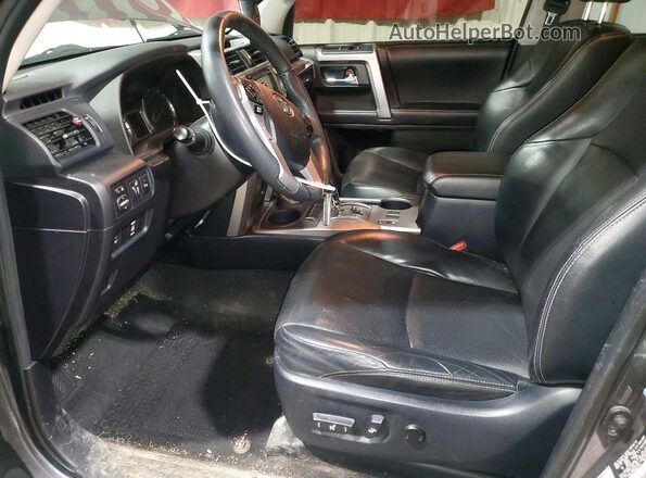 JTEBU5JR3H5416724 2017 TOYOTA 4RUNNER Gray წინა სალონის ხედი