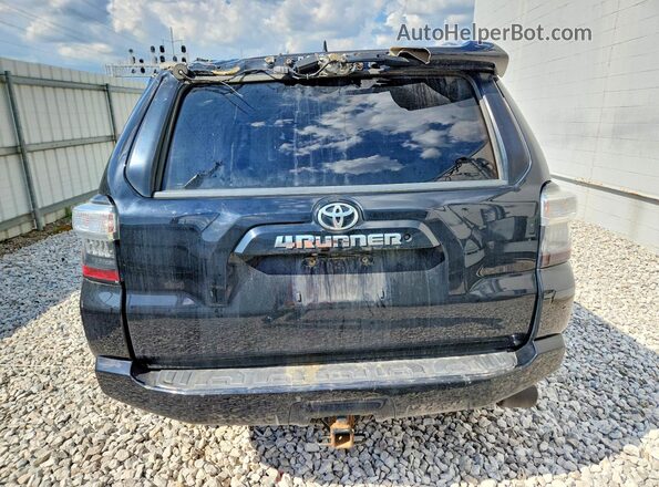 JTEBU5JR3H5422152 2017 TOYOTA 4RUNNER Black Вид ззаду