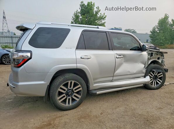 JTEBU5JR3J5529014 2018 TOYOTA 4RUNNER Silver Tył prawy