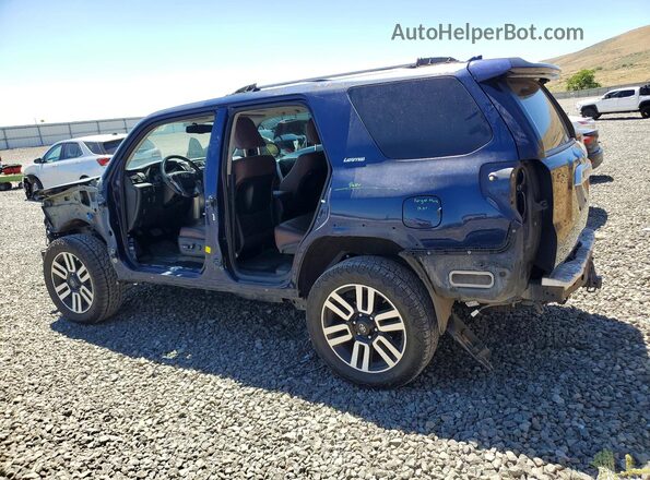 JTEBU5JR4G5348142 2016 TOYOTA 4RUNNER Синий Задняя левая четверть