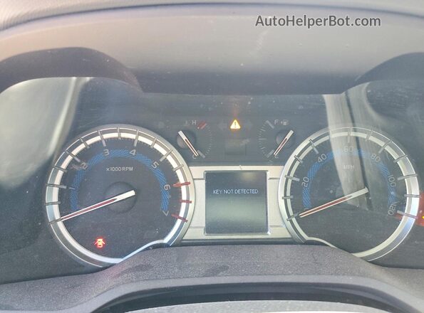 JTEBU5JR4G5348142 2016 TOYOTA 4RUNNER Синий Вид щитка приборов