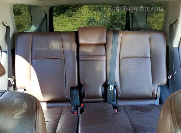 JTEBU5JR4G5348142 2016 TOYOTA 4RUNNER Синий Вид задних сидений