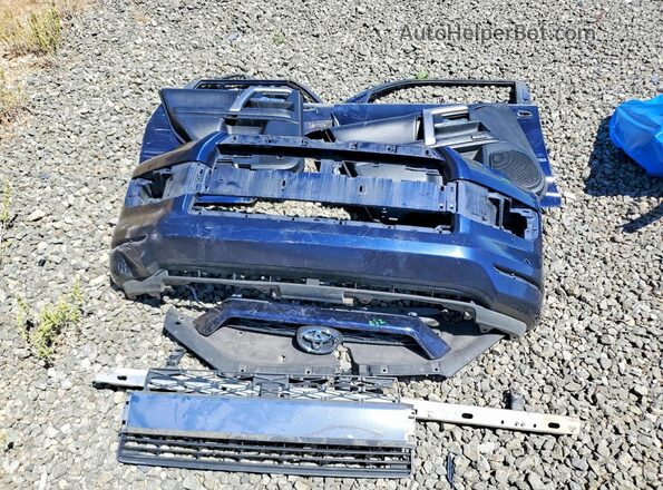 JTEBU5JR4G5348142 2016 TOYOTA 4RUNNER Синий Вид наклейки с VIN-кодом
