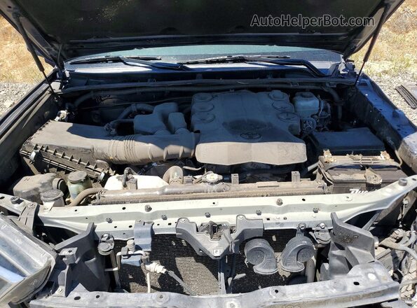 JTEBU5JR4G5348142 2016 TOYOTA 4RUNNER Синий Вид подкапотного пространства