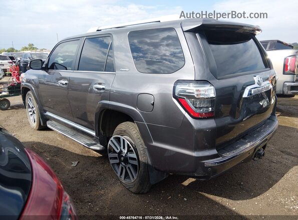 JTEBU5JR4H5468895 2017 TOYOTA 4RUNNER Gray Trasero izquierdo