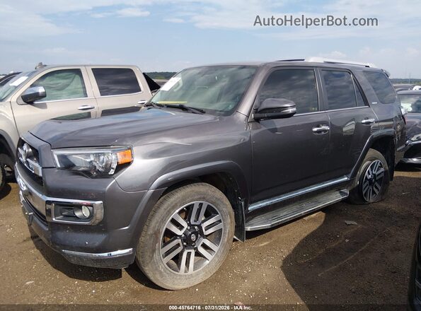 JTEBU5JR4H5468895 2017 TOYOTA 4RUNNER Gray Vista interior de 360 grados