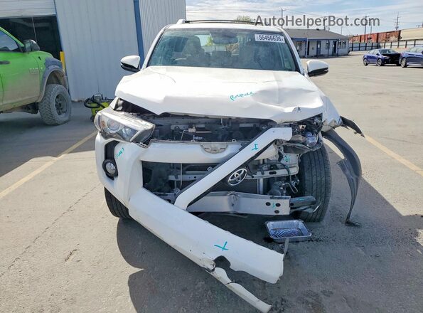 JTEBU5JR4J5511539 2018 TOYOTA 4RUNNER White Front view