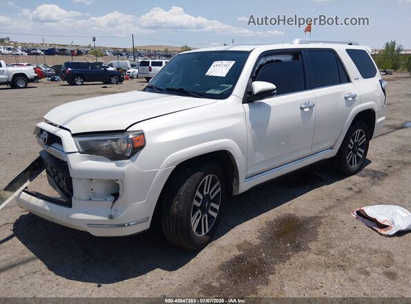JTEBU5JR4J5540118 2018 TOYOTA 4RUNNER Белый Передняя левая четверть