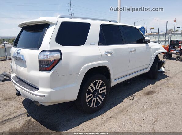 JTEBU5JR4J5540118 2018 TOYOTA 4RUNNER Белый Задняя правая четверть