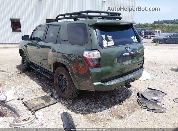 JTEBU5JR4L5744856 2020 TOYOTA 4RUNNER Green უკანა მარცხენა