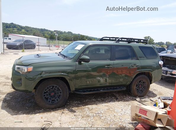 JTEBU5JR4L5744856 2020 TOYOTA 4RUNNER Green უკანა სალონის ხედი